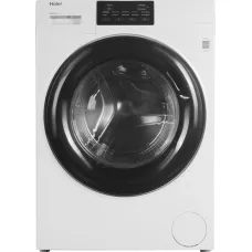 Стиральная машина Haier HW60-BP10919B(фронтальная средняя, класс стирки/отжима/э.потребления: A/C/A+++ , макс: 6кг, 1000 об/мин, инвертер, 59.5x85x46см, белый) [CE0JH200HRU]