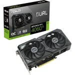 Видеокарта GeForce RTX 4060TI 2565МГц ASUS DUAL OC (PCI-E 4.0, GDDR6, 128бит, 1xHDMI, 3xDP)