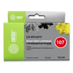 Чернильный картридж Cactus CS-PFI107Y (желтый; 130стр; IP iPF670, iPF680, iPF685, iPF770, iPF780, iPF785, )