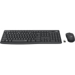 Клавиатура и мышь Logitech Wireless MK295 Silent Combo Black USB (радиоканал, классическая мембранная, 111кл, светодиодная, кнопок 3, 1000dpi)