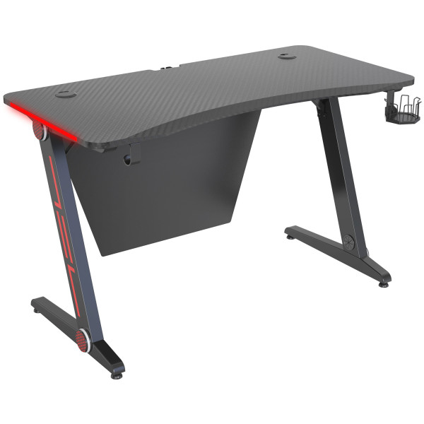 Письменный Cactus CS-GTZ-BK-CARBON-RED