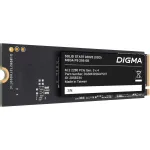 Жесткий диск SSD 256Гб Digma (2280, 2900/1200 Мб/с, 440000 IOPS)