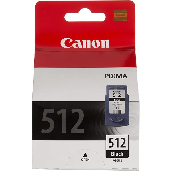 Чернильный картридж Canon PG-512 (черный; 400стр; 15мл; MP240, MP260, MP480)
