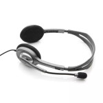 Гарнитура Logitech Stereo Headset H110 (оголовье, 3.5 мм, 1.8м, накладные, 2 x mini jack 3.5 mm)