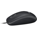 Мышь Logitech B100 Black USB (кнопок 3, 1000dpi)