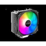 Кулер для корпуса PCcooler Paladin 400 ARGB (Socket: 1150, 1151, 1151-v2, 1155, 1156, 1200, AM4, алюминий, 28,6дБ, 4-pin PWM)