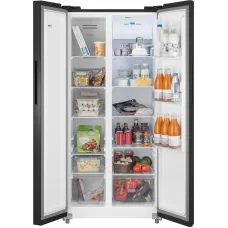 Холодильник Weissgauff WSBS 500 Inverter (No Frost, A+, 2-камерный, Side by Side, инверторный компрессор, черный)