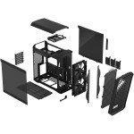 Корпус Fractal Design Torrent Compact TG Dark Tint (Midi-Tower)