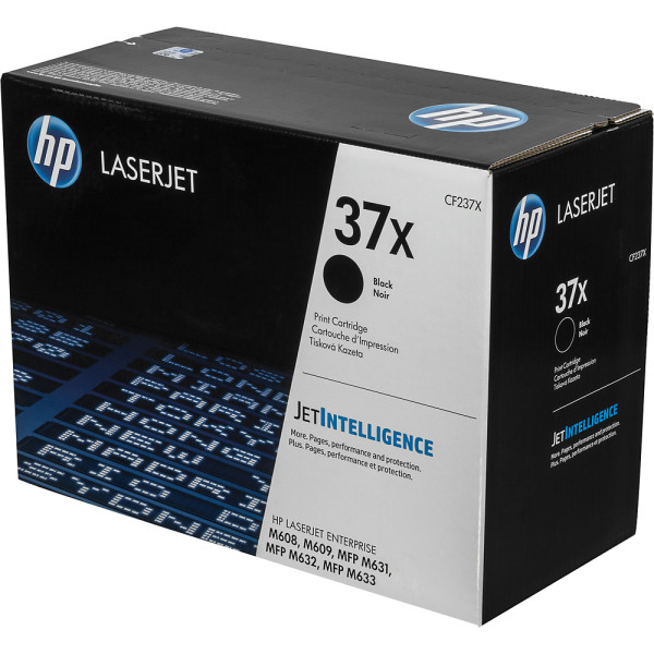 Картридж HP 37X (черный; 25000стр; LJ Ent M608, 609, 631, 632)