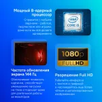 Игровой ноутбук Acer Nitro V 15 ANV15-51-5637 (Intel Core i5 13420H 2.1 ГГц/16 ГБ DDR5 5200 МГц/15.6