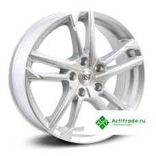 RST R197 R17/6.5J PCD 5x114,3 ET 37 ЦО 66,5 серебристый