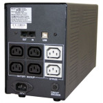 ИБП Powercom Imperial IMP-1025AP (линейно-интерактивный, 1025ВА, 615Вт, 4xIEC 320 C13 (компьютерный))