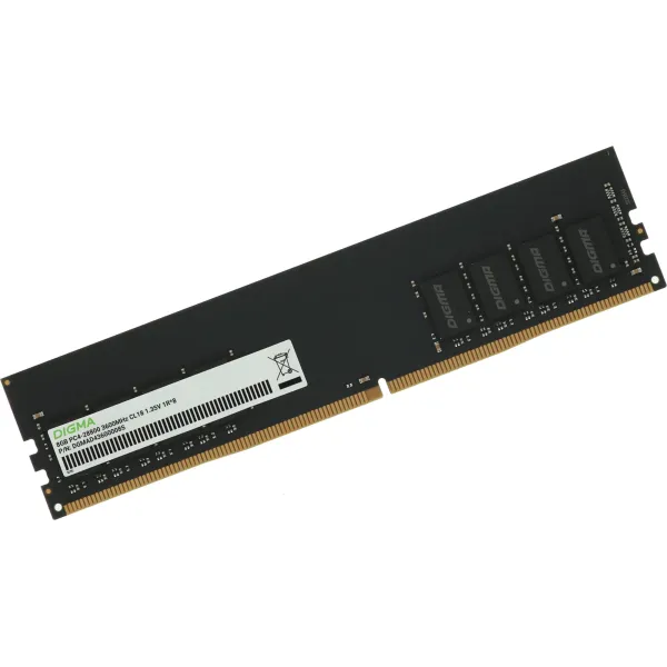 Память DIMM DDR4 8Гб 3600МГц Digma (28800Мб/с, CL18, 288-pin)