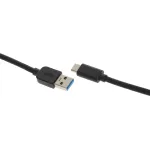 Кабель Buro (USB 3.0 A(m), USB Type-C (m), 1,8м, 3A)