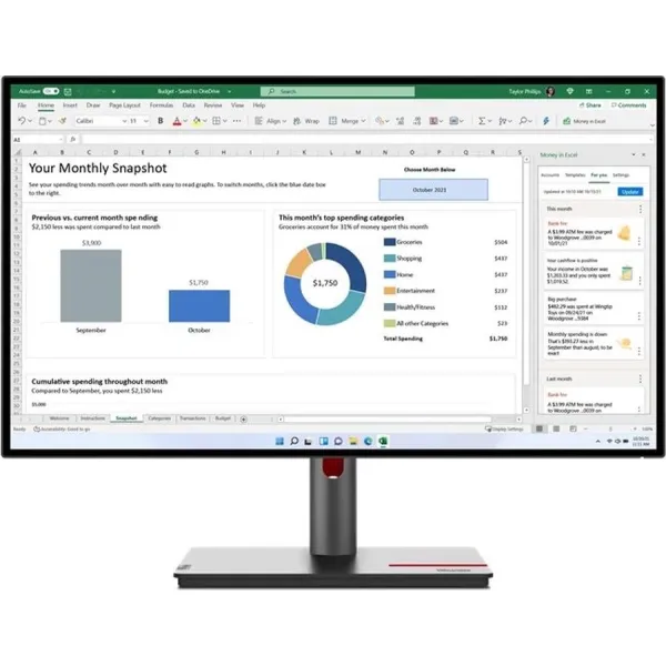 Монитор Lenovo ThinkVision P27h-30 (27