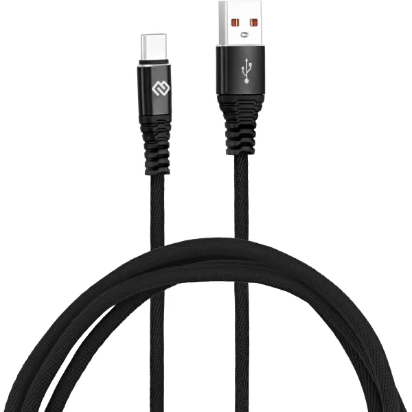 Кабель Digma (USB A (m), USB Type-C (m), 2м, 3A)