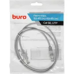 Патч-корд Buro 1427784 (RJ-45 (m), RJ-45 (m), алюминий омедненный, 1м, 4пары, UTP)