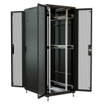 Шкаф коммутационный напольный WRline WR-TT-4288-DD-RAL9004 (42U, 800x2055x800мм, IP20, 800кг)