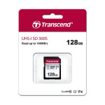 Карта памяти SDXC 128Гб Transcend (Class 10, 100Мб/с, UHS-I U1, без адаптера)