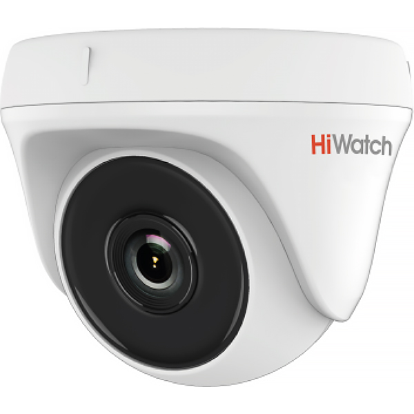 Камера видеонаблюдения HiWatch DS-T233 (3,6 мм) (аналоговая, внутренняя, купольная, 2Мп, 3.6-3.6мм, 1920x1080, 25кадр/с)