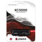 Жесткий диск SSD 1Тб Kingston KC3000 (2280, 7000/6000 Мб/с, 1000000 IOPS, PCI-E, для ноутбука и настольного компьютера)