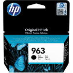 Чернильный картридж HP 963 (черный; 1000стр; OfficeJet Pro 901x, 902x)