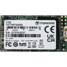 Жесткий диск SSD 1Тб Transcend (2242, 550/500 Мб/с, 72000 IOPS, SATA 3Гбит/с) [TS1TMTS425S]