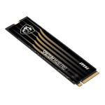 Жесткий диск SSD 2Тб MSI SPATIUM (M.2, 7400/7000 Мб/с, 1000000 IOPS, PCI-E, 2048Мб, для ноутбука и настольного компьютера)