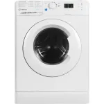 Стиральная машина Indesit BWSA 6109 WWV(фронтальная средняя, класс стирки/отжима/э.потребления: A/C/A+ , макс: 6кг, 1000 об/мин, инвертер, 59.5x85x43.5см, белый)