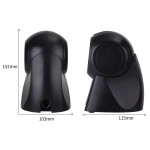 Сканер штрих-кода Deli E14884 (стационарный, USB, 1D)