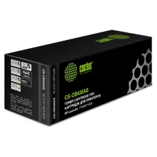 Тонер-картридж Cactus HP CS-CB435AS (черный; 1500стр; LJ P1005, P1006) [CS-CB435AS]
