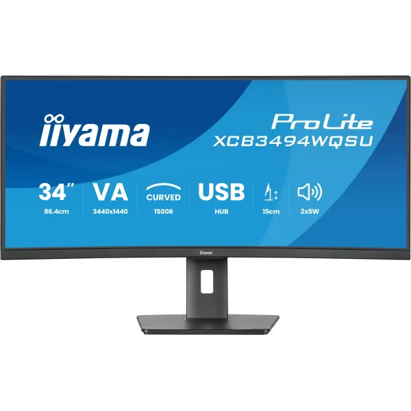 Монитор Iiyama XCB3497WQSNPH-B1 (34