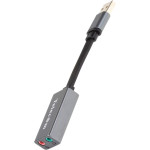 Адаптер VCOM (USB 2.0 Type-C (m), 2 x mini jack 3.5 mm (f))