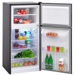 Холодильник Nordfrost NRT 143 232 (A+, 2-камерный, объем 190:139/51л, 57.4x123.5x62.5см, черный)
