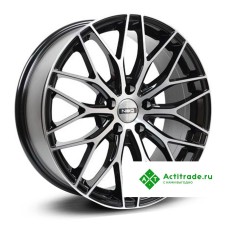 Neo 840 R18/8J PCD 5x114,3 ET 45 ЦО 60,1 черный с полированной лицевой поверхностью