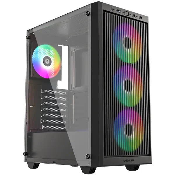 Корпус ID-Cooling Ware 310 ARGB (Midi-Tower, 2xUSB3.0)