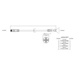 Патч-корд Hyperline PC-LPM-UTP-RJ45-RJ45-C5E-3M