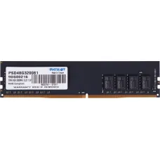 Память DIMM DDR4 8Гб 3200МГц Patriot Memory (25600Мб/с, CL22, 288-pin, 1.2 В) [PSD48G320081]