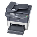 МФУ Kyocera FS-1025MFP (лазерная, черно-белая, A4, 25стр/м, 1800x600dpi, авт.дуплекс, 20'000стр в мес, RJ-45)