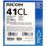 Картридж Ricoh GC 41CL (голубой; 600стр; Aficio SG 2100N, 3110DN, 3110DNw, 3100SNw, 3110SFNw)