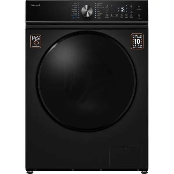 Стиральная машина Weissgauff WM 4106 D Edition(фронтальная, макс:6кг, черный)