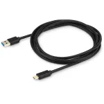Кабель Buro (USB 3.0 A(m), USB Type-C (m), 1,8м, 3A)