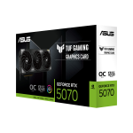 Видеокарта GeForce RTX 5070 2610МГц 12Гб ASUS TUF Gaming OC (GDDR7, 192бит, 2xHDMI, 3xDP)