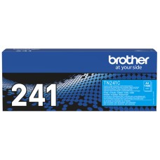 Тонер-картридж Brother TN-241C (голубой; 1400стр; HL3140, 3150, 3170, DCP9020, MFC9140, 9330, 9340)