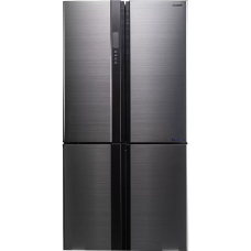Холодильник Sharp SJ-EX98FSL (No Frost, A++, 3-камерный, Side by Side, инверторный компрессор, 892x1 830x771см, бежевый) [SJEX98FSL]