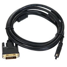 Кабель-переходник VCOM (HDMI (m), DVI-D (m)) [LCG135F-2M]