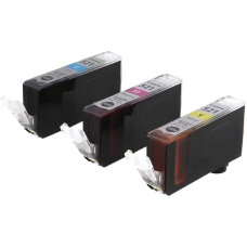 Чернильный картридж Canon CLI-521 (голубой, желтый, пурпурный; 9мл; Pixma MP540, 620, 630, 980)