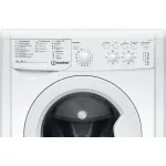 Стиральная машина Indesit IWSC 5105(класс: A, средняя 59.5x85x41.4см, фронтальная, макс:5кг, 1000об/мин, защита:частичная (корпус), белый)