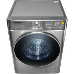 Стиральная машина Maunfeld MFWD14106S04(60x84.7x50см, фронтальная, макс:10кг, с сушкой, 1400об/мин, защита от протечек, нержавеющая сталь)
