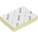 Блок самоклеящийся Hopax 21005 (бумага, желтый, 38x51мм, 100листов, 70г/м2)